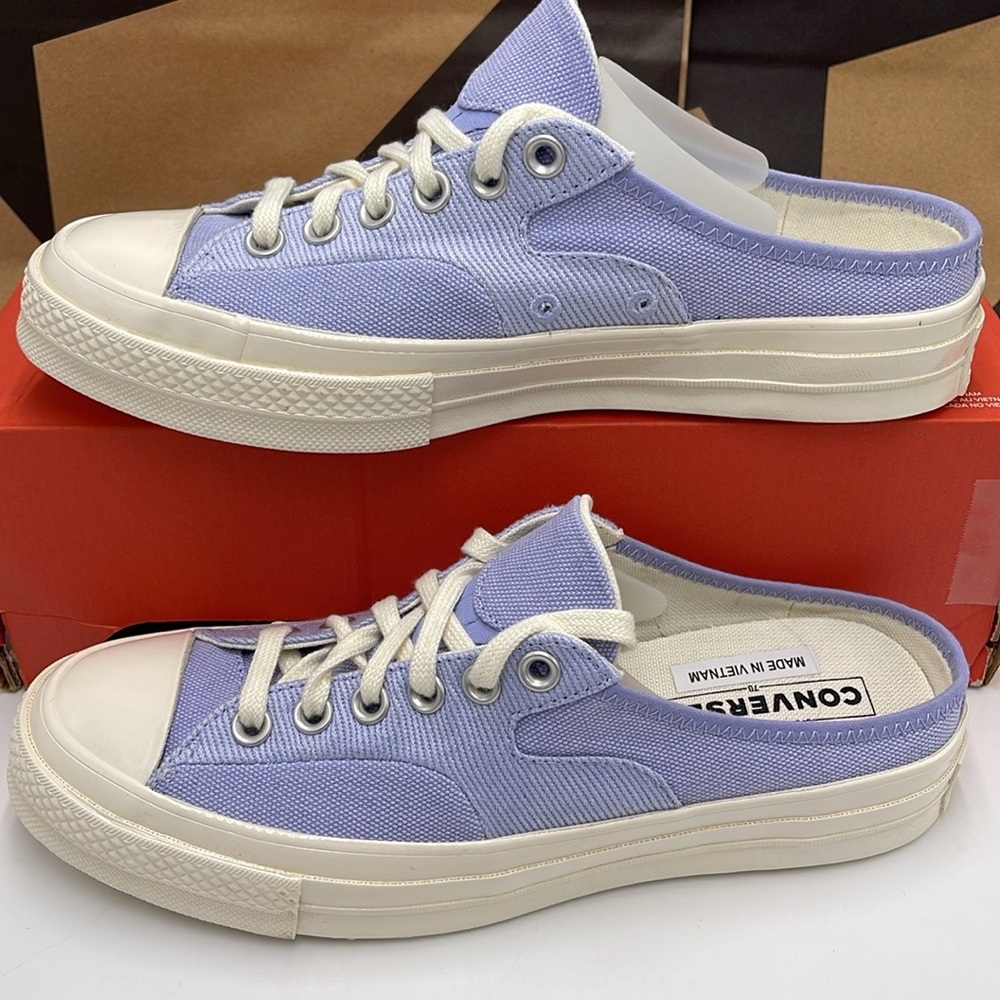 Converse WMNS Chuck 70 Mule 'Serene Sapphire' A00539C Lavender Sneakers - Picture 14 of 16